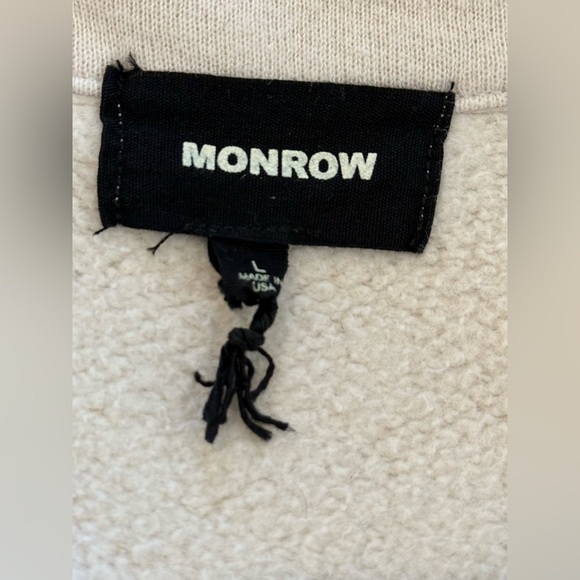 Monrow Women’s Bone Seamed Bomber Jacket Size L - Picture 12 of 15